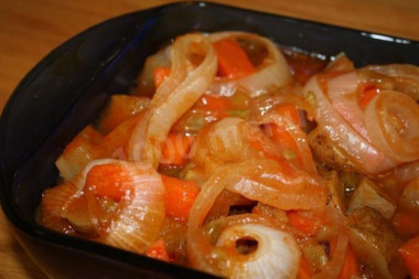 Мясо ягненка в духовке с картошкой Мясо ягненка в духовке с картошкой