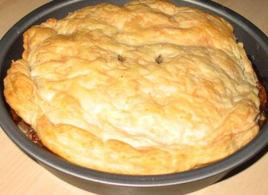 Шотландский мясной пирог из готового слоеного теста Шотландский мясной пирог из готового слоеного теста