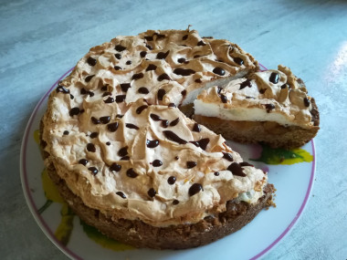 Сверху капельки шоколадной глазури Сверху капельки шоколадной глазури