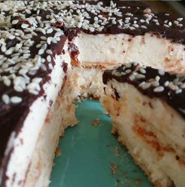 Торт "Птичье молоко" в законченном виде Торт "Птичье молоко" в законченном виде