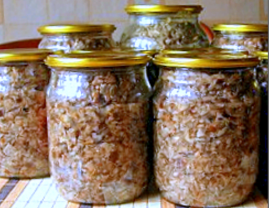 Икра грибная из опят Икра грибная из опят