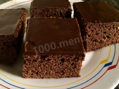 Влажный шоколадный пирог Влажный шоколадный пирог