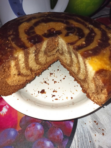 Моя зебра по вашему рецепту Моя зебра по вашему рецепту