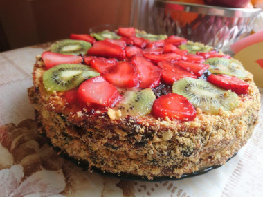 С фруктами, киви, клубника С фруктами, киви, клубника