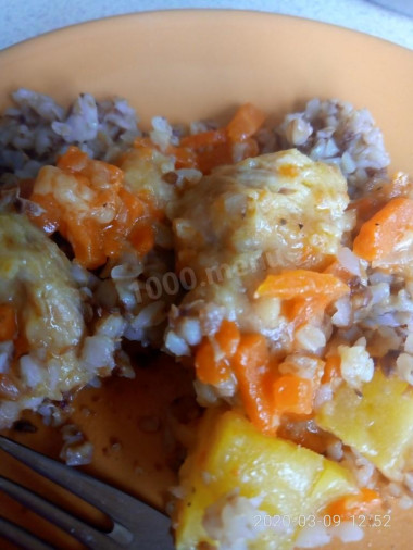 Гречка с курицей - мое любимое сочетание! Гречка с курицей - мое любимое сочетание!