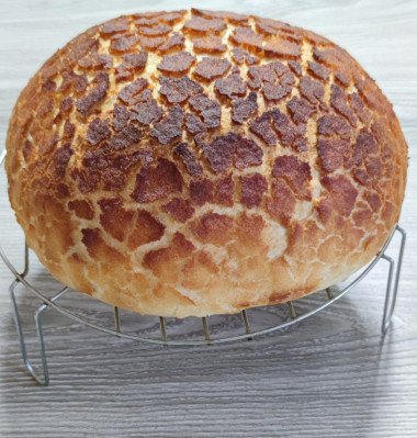 Внешний вид и вкус идеальный! Выпекался к вечеру.
Минус: до утра хлеб может и не "дожить".. Внешний вид и вкус идеальный! Выпекался к вечеру.
Минус: до утра хлеб может и не "дожить"..