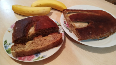 Банановый хлеб Банановый хлеб