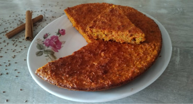 Морковный пирог - маффины - с корицею и льном! Морковный пирог - маффины - с корицею и льном!