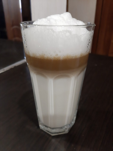 Взбитое молоко + кофе Взбитое молоко + кофе
