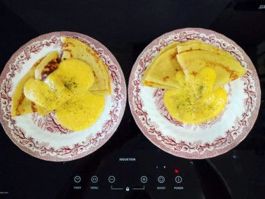 В дополнение к рецепту добавил куркумы на кончике чайной ложки. Чтобы цвет соответствовал апельсиновому. В дополнение к рецепту добавил куркумы на кончике чайной ложки. Чтобы цвет соответствовал апельсиновому.