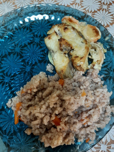 С бурым рисом идеально))) С бурым рисом идеально)))