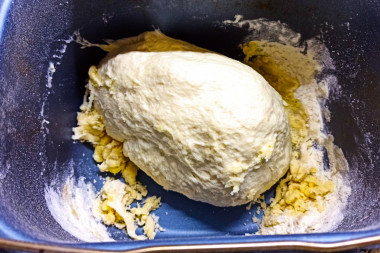 Начало замешивания Начало замешивания