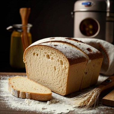 Дарницкий хлеб на закваске в хлебопечке Дарницкий хлеб на закваске в хлебопечке