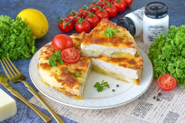 Курица по французски в аэрогриле Курица по французски в аэрогриле
