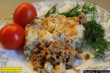 Цветная капуста с сыром и помидорами тушеная Цветная капуста с сыром и помидорами тушеная