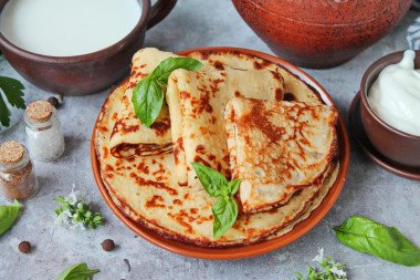 Блины из картофельного пюре Блины из картофельного пюре