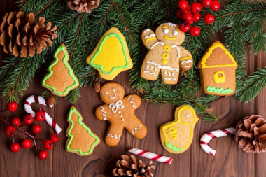 Печенье имбирные пряничные человечки Печенье имбирные пряничные человечки