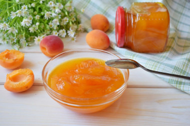 Варенье из абрикосов на зиму пятиминутка