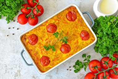 Запеканка с капустой и яйцом Запеканка с капустой и яйцом