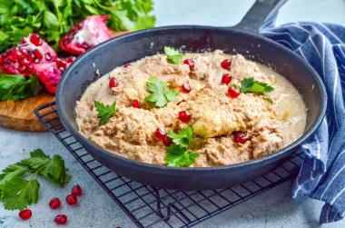 Классическое сациви из курицы по грузински Классическое сациви из курицы по грузински