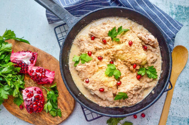 Классическое сациви из курицы по грузински Классическое сациви из курицы по грузински
