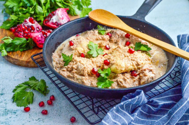 Классическое сациви из курицы по грузински Классическое сациви из курицы по грузински