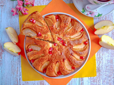 Яблочный пирог в аэрогриле Яблочный пирог в аэрогриле