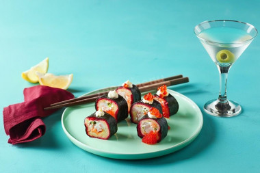 Роллы селедка под шубой Роллы селедка под шубой