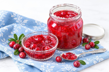Клюква на зиму с сахаром без варки Клюква на зиму с сахаром без варки