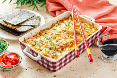 Ленивые роллы запеченные в духовке Ленивые роллы запеченные в духовке