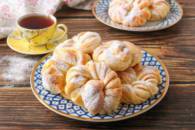 Пышные сладкие булочки в духовке Пышные сладкие булочки в духовке