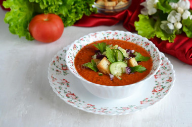 Гаспачо суп классический испанский томатный