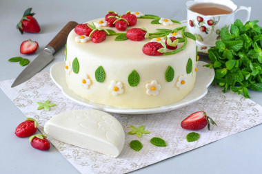 Мастика для торта из маршмеллоу в домашних условиях Мастика для торта из маршмеллоу в домашних условиях