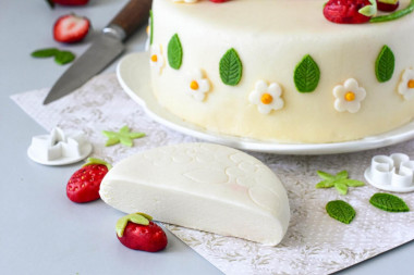 Мастика для торта из маршмеллоу в домашних условиях Мастика для торта из маршмеллоу в домашних условиях