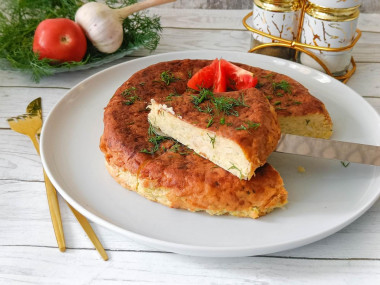 Запеканка из кабачков в мультиварке Запеканка из кабачков в мультиварке