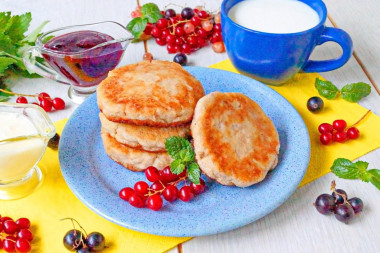 Сырники с псиллиумом Сырники с псиллиумом