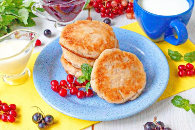Сырники с псиллиумом Сырники с псиллиумом