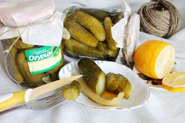 Огурцы маринованные без уксуса Огурцы маринованные без уксуса