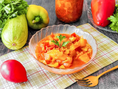 Анкл Бенс с томатной пастой салат на зиму Анкл Бенс с томатной пастой салат на зиму