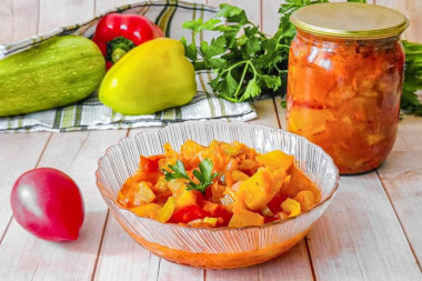 Анкл Бенс с томатной пастой салат на зиму Анкл Бенс с томатной пастой салат на зиму