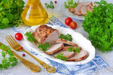 Свиная вырезка в аэрогриле Свиная вырезка в аэрогриле