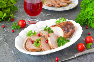 Свиная вырезка в аэрогриле Свиная вырезка в аэрогриле