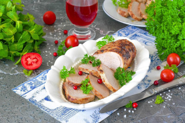 Свиная вырезка в аэрогриле Свиная вырезка в аэрогриле