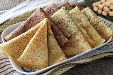 Блины из нутовой муки Блины из нутовой муки