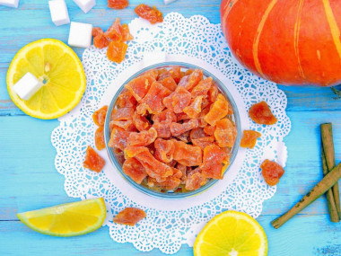 Цукаты из тыквы в духовке в домашних условиях Цукаты из тыквы в духовке в домашних условиях