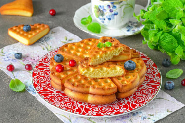 Венские вафли в аэрогриле Венские вафли в аэрогриле