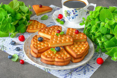 Венские вафли в аэрогриле Венские вафли в аэрогриле