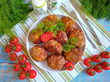 Говяжьи котлеты в аэрогриле Говяжьи котлеты в аэрогриле