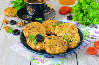 Овсяные фитнес печенья Овсяные фитнес печенья