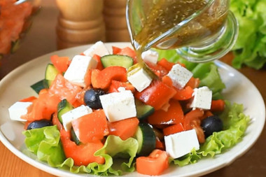 Заправка для греческого салата